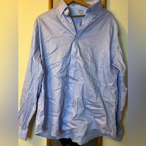 IZOD dress shirt size xl neck 17-17.5